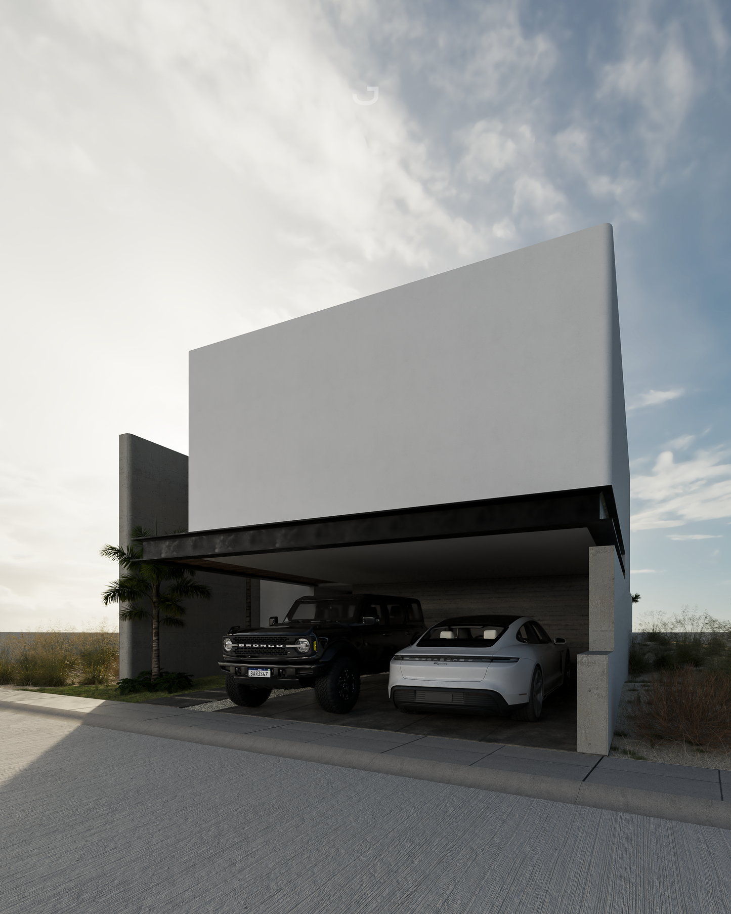 Escena Exterior | Casa White