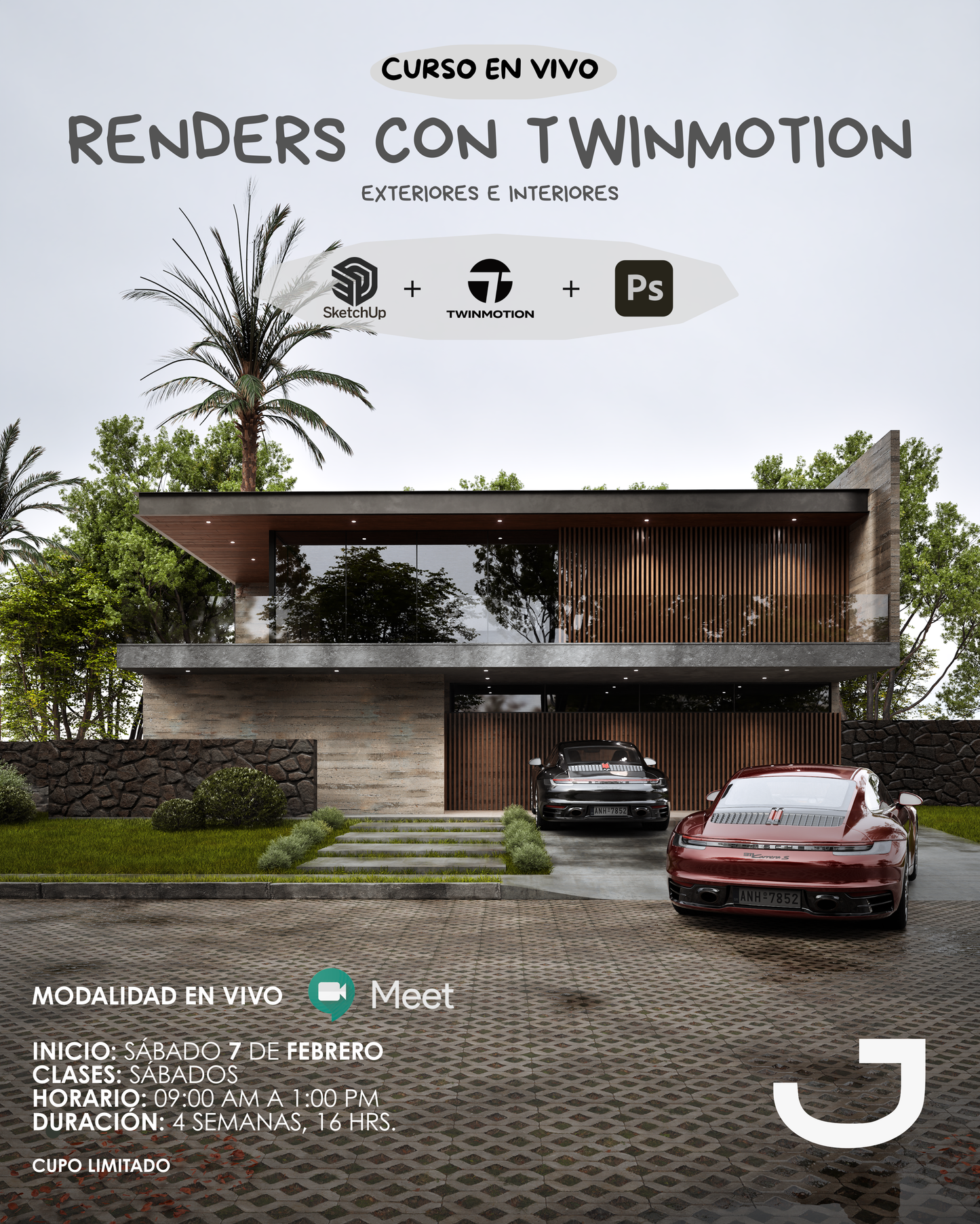 Curso Master Twinmotion En Vivo Febrero 2026