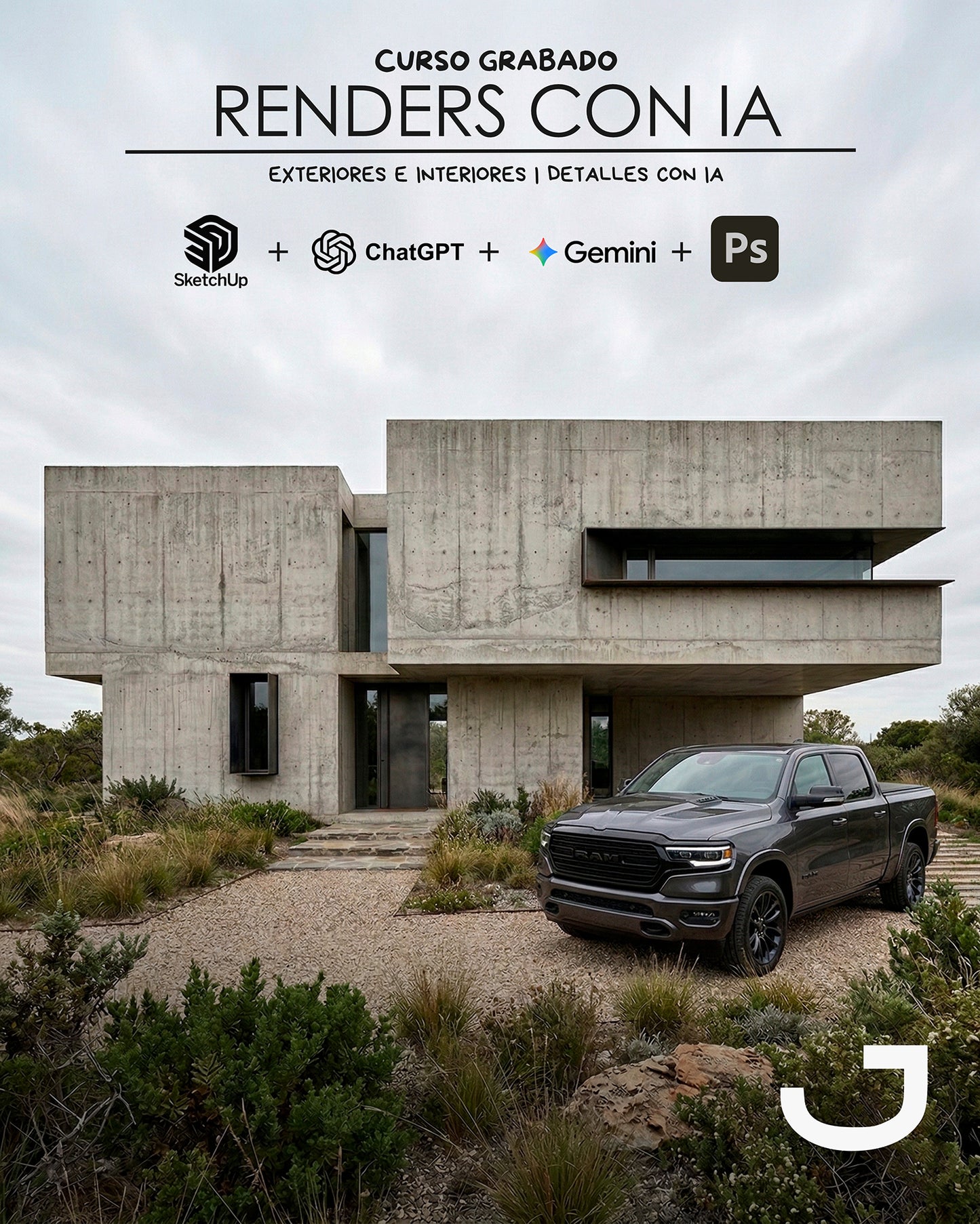 Curso de Renders Arquitectónicos con IA