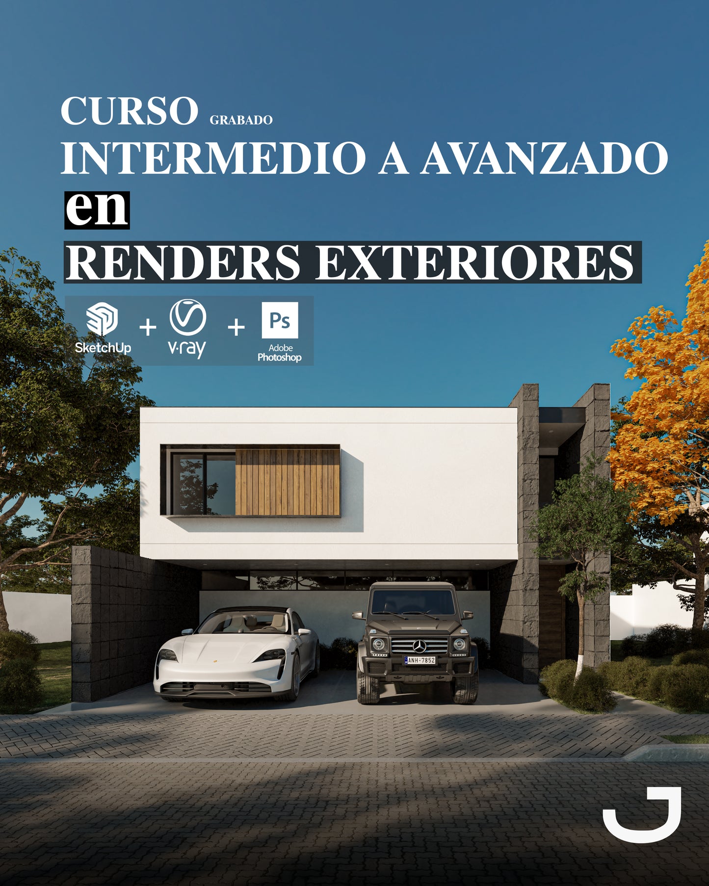 Curso Avanzado en Exteriores | Sketchup + Vray + Photoshop