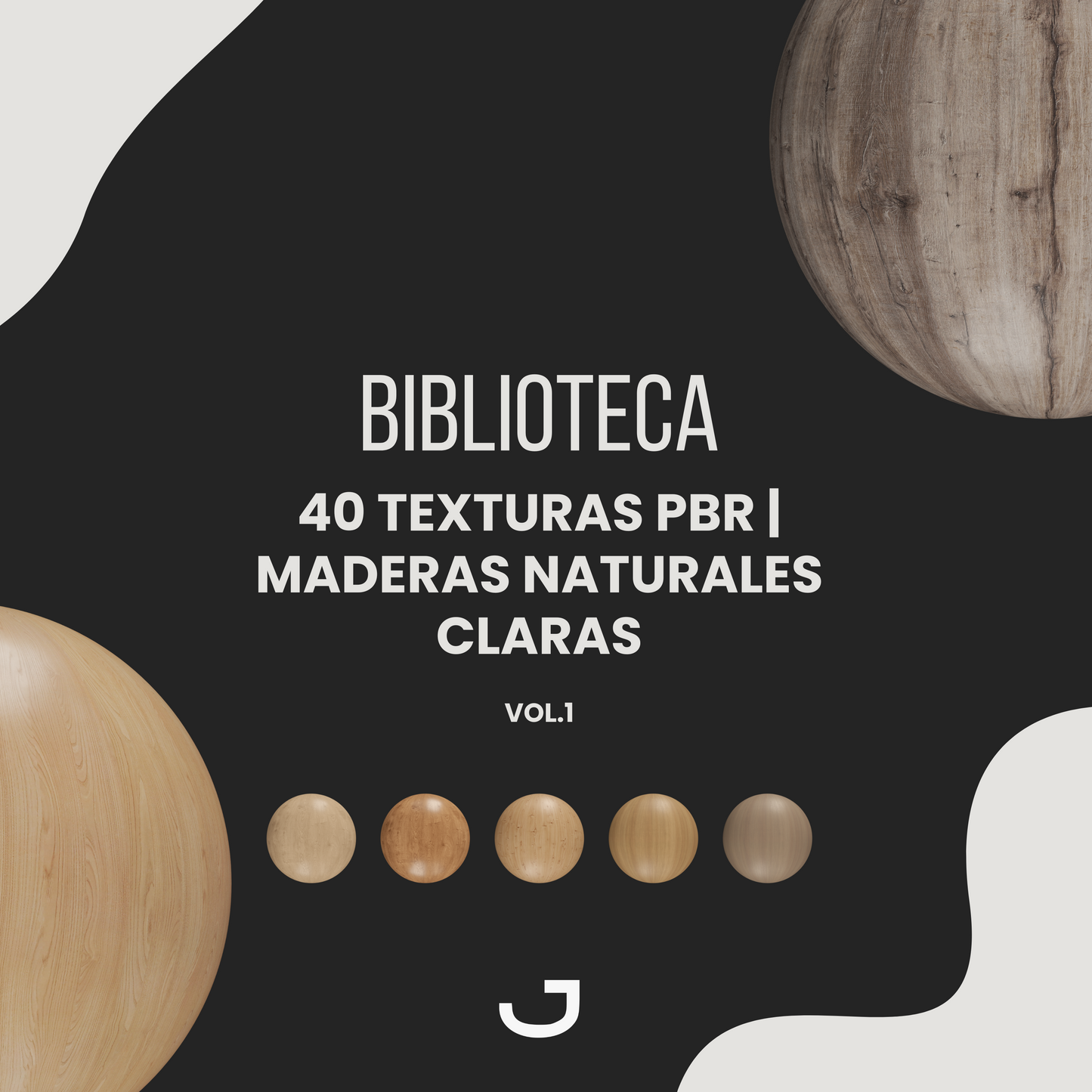 Texturas PBR | Maderas Naturales Claras VOL. 1