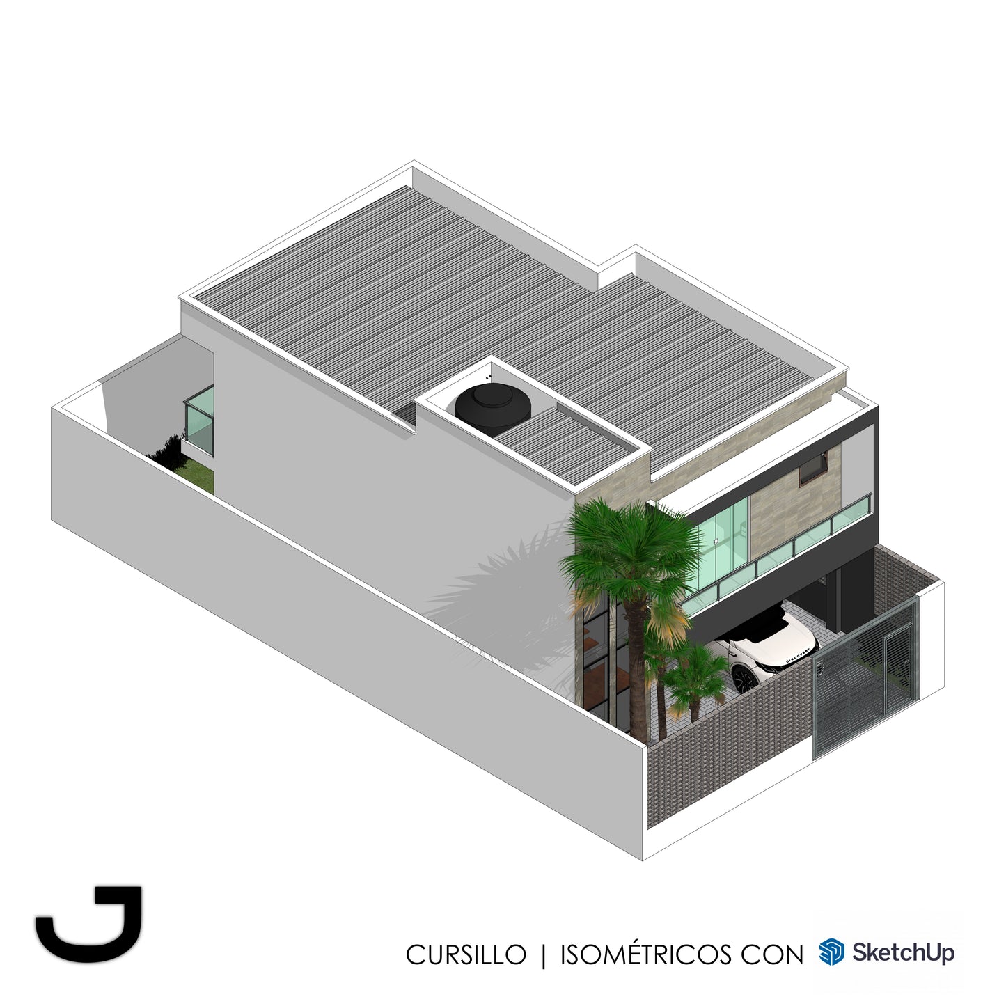 Cursillo | Isométricos con Sketchup