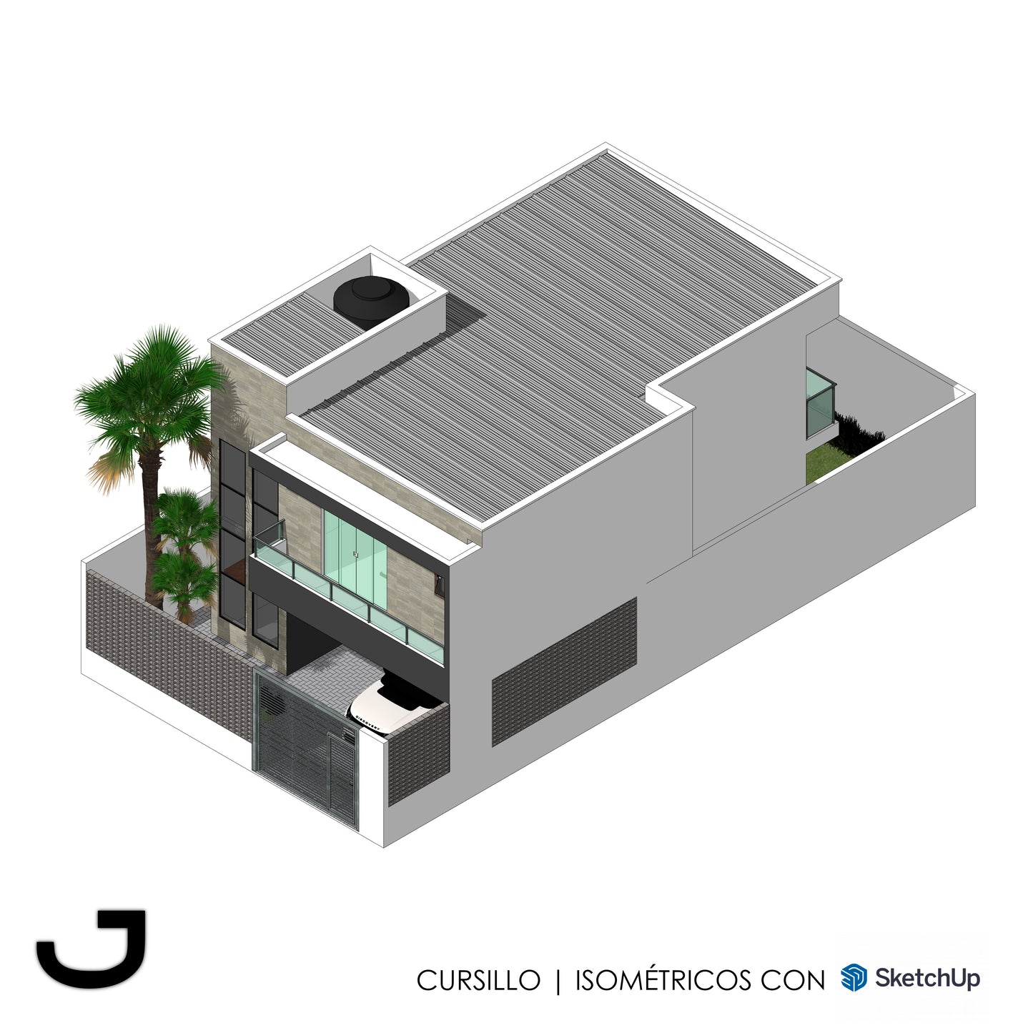 Cursillo | Isométricos con Sketchup