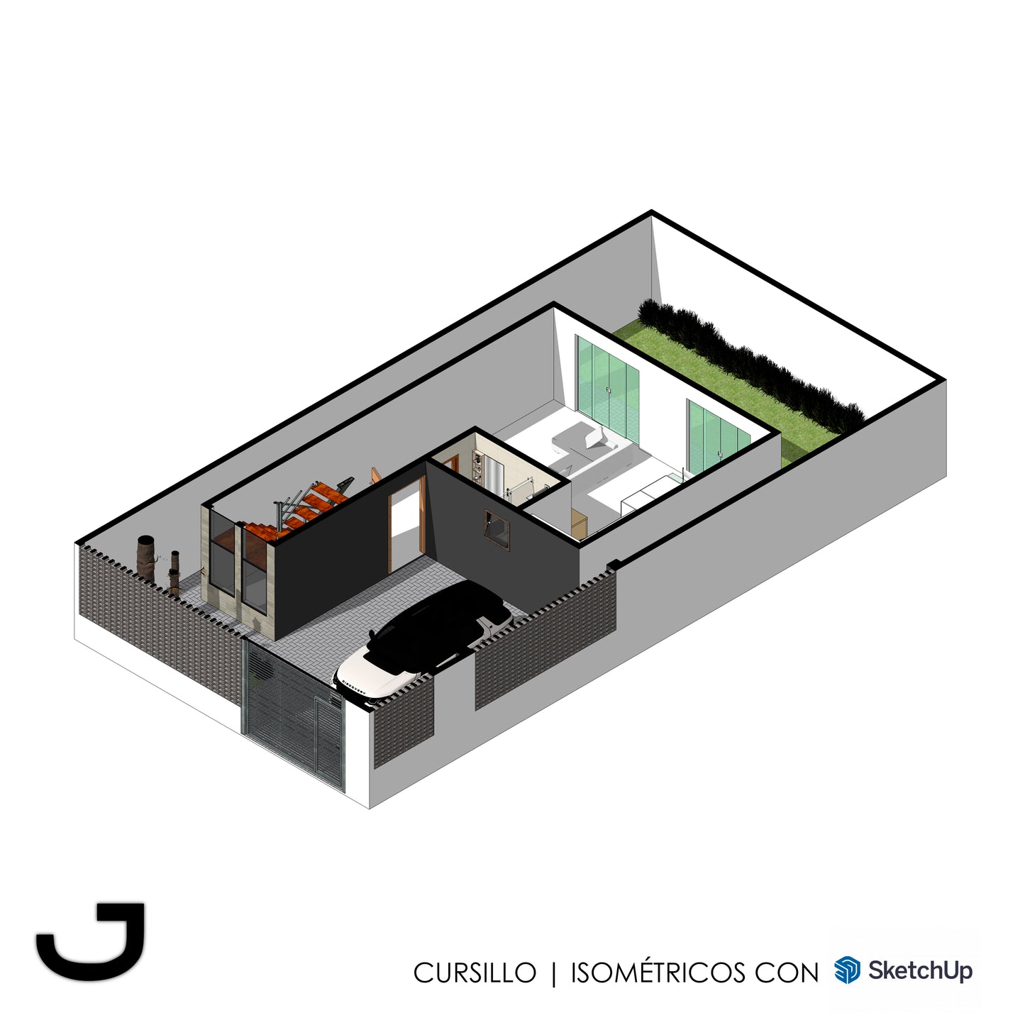 Cursillo | Isométricos con Sketchup