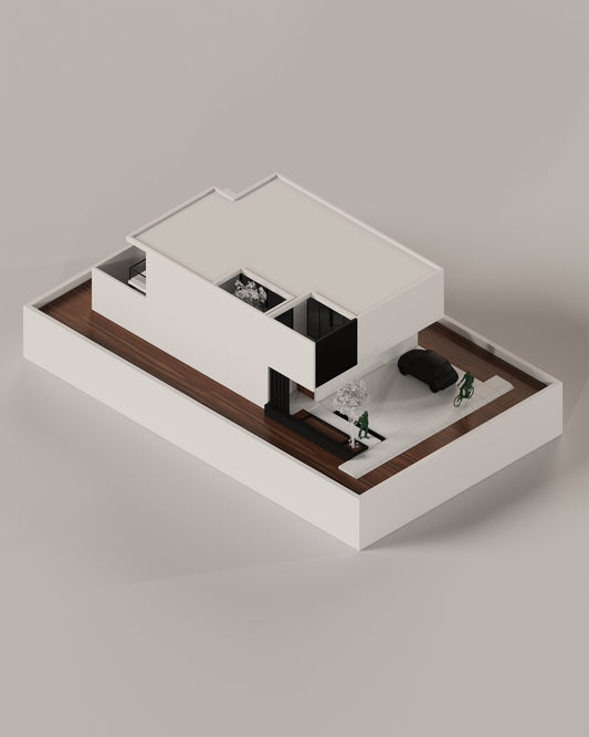 Cursillo | Maqueta Virtual con Lamina de presentación