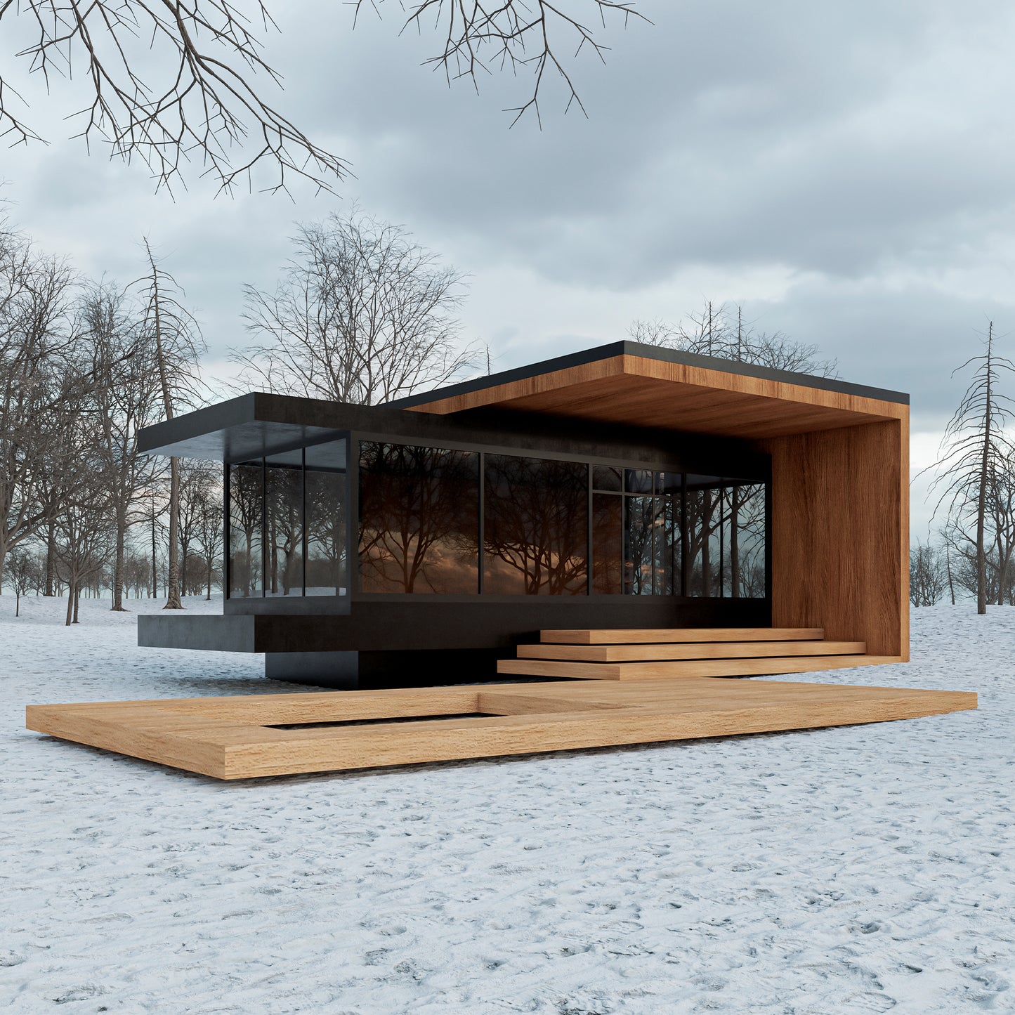 Cursillo | Exterior con Nieve