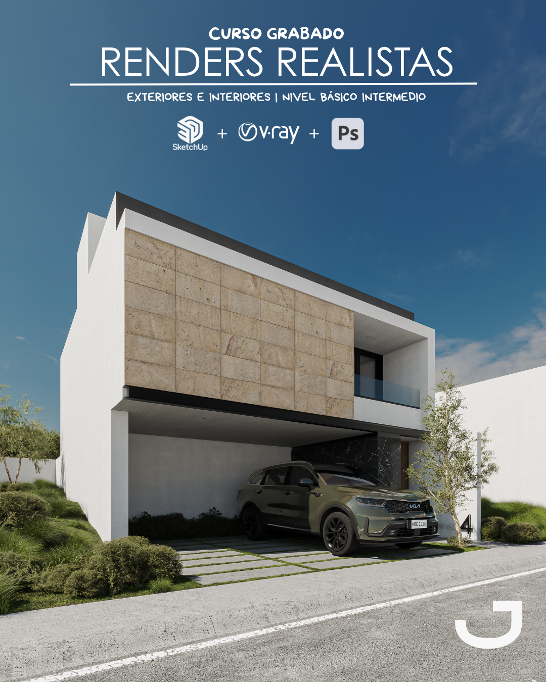 Curso Sketchup + Vray + Ps | Básico Intermedio