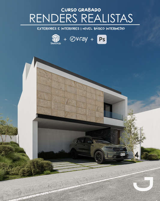 Curso Sketchup + Vray + Ps | Básico Intermedio