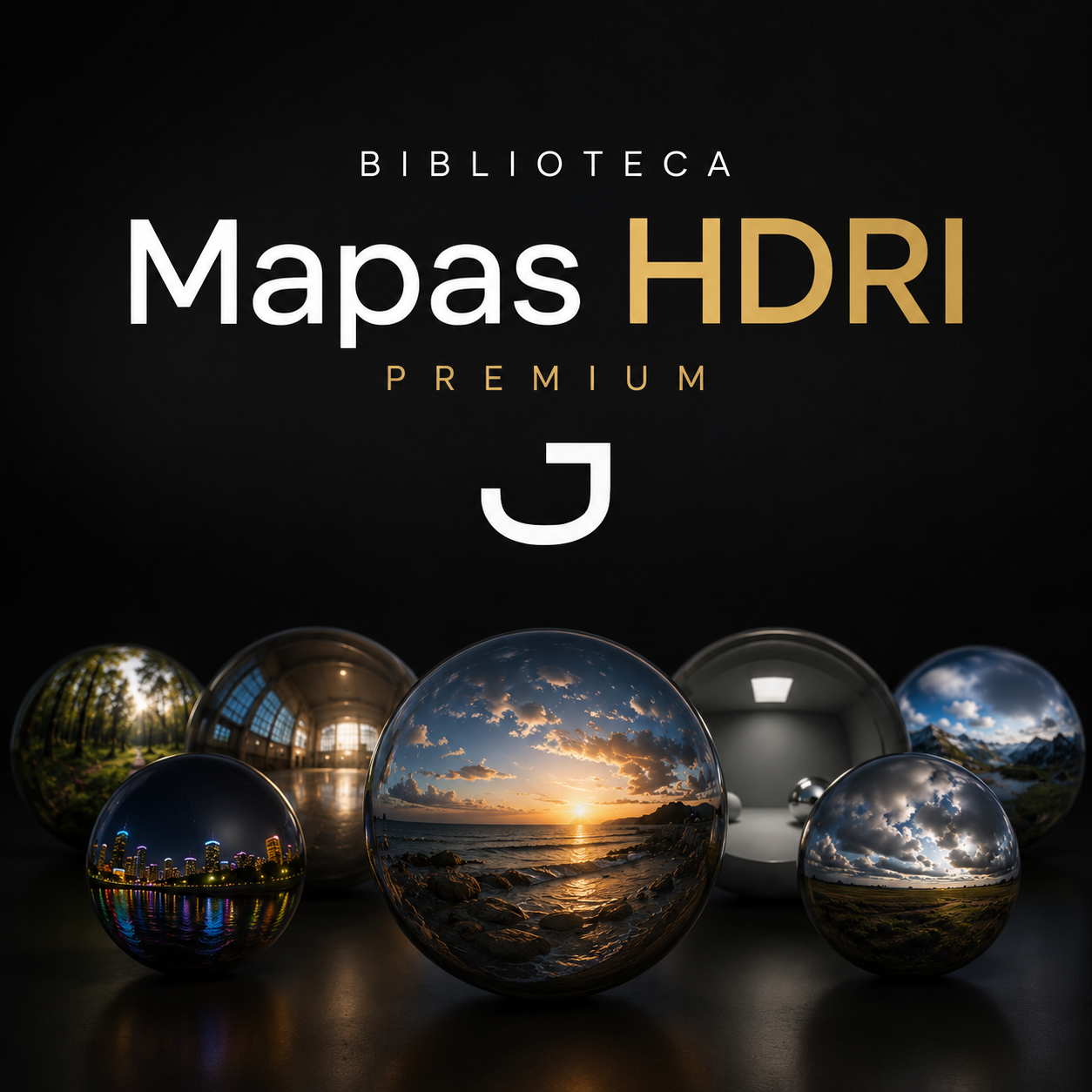 Biblioteca Mapas HDRI Premium