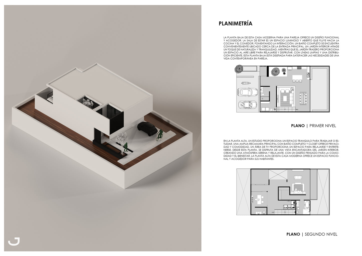 Cursillo | Maqueta Virtual con Lamina de presentación