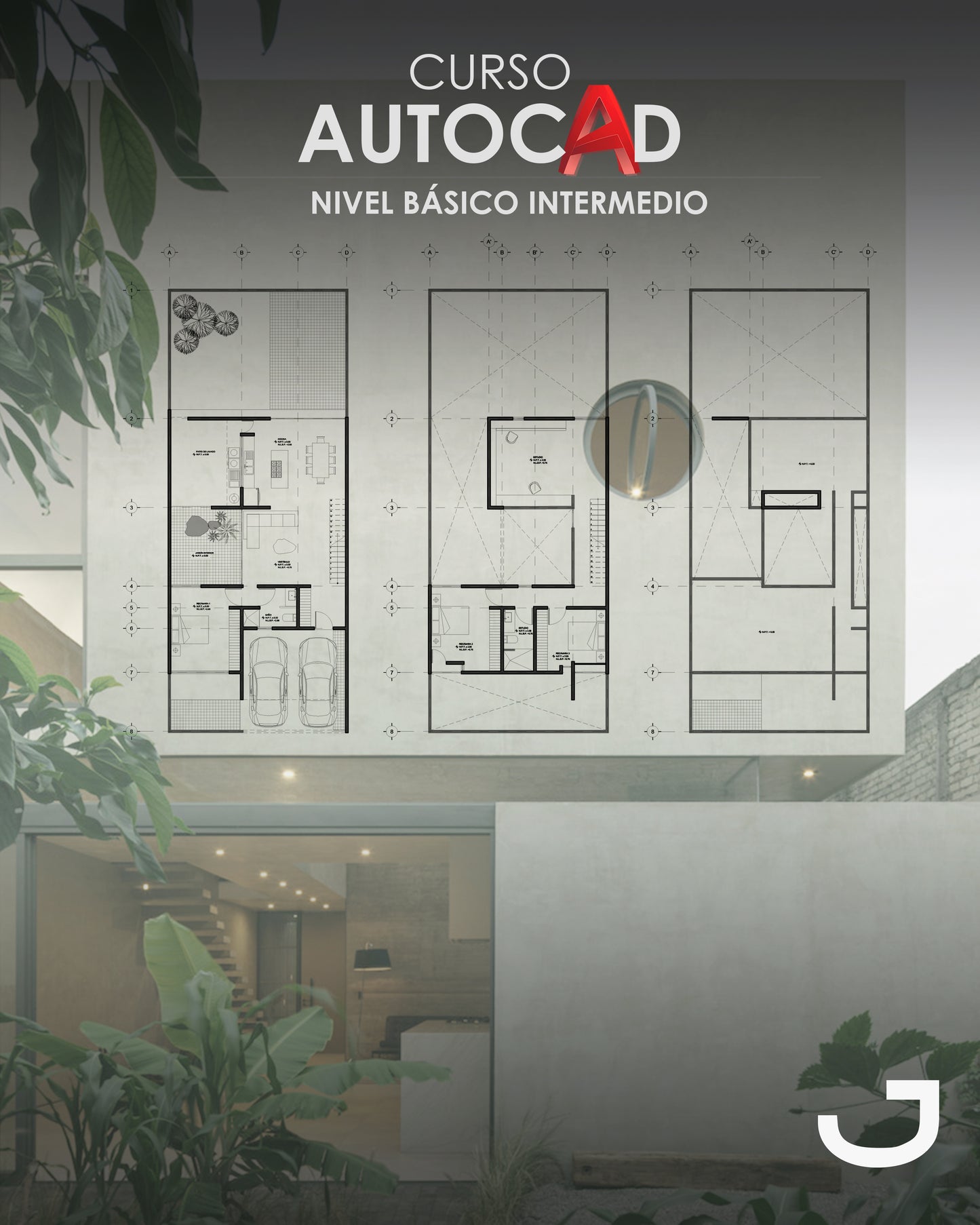 Curso AUTOCAD | Planos Arquitectónicos | Nivel Básico Intermedio