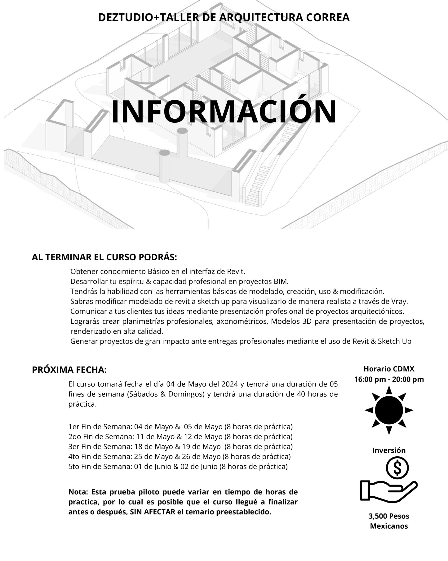 Curso ARQUI-TECH | Revit + Sketchup + Vray + Photoshop